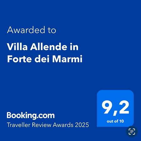 Villa Allende In Forte Dei Marmi Exterior foto